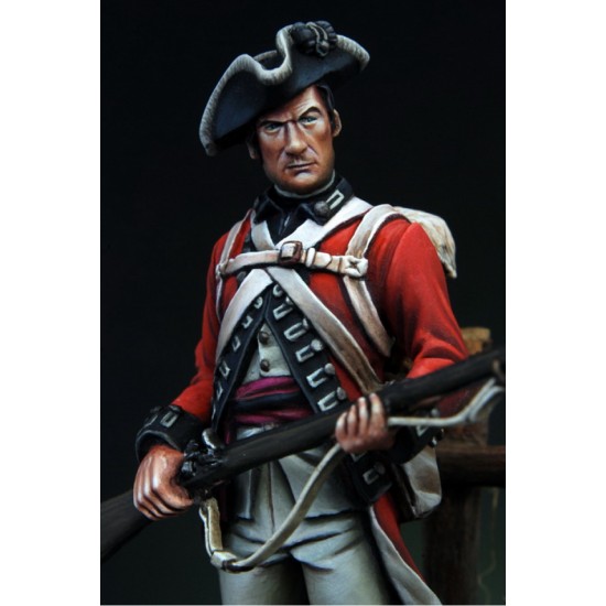 54mm Scale British Sergeant, 64Reg. on foot, American War of Independence 1776 54mm Scale British Sergeant, 64Reg. on foot, American War of Independence 1776