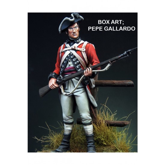 54mm Scale British Sergeant, 64Reg. on foot, American War of Independence 1776 54mm Scale British Sergeant, 64Reg. on foot, American War of Independence 1776
