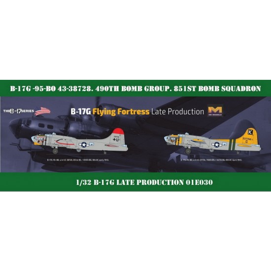 1/32 Boeing B-17G Flying Fortress Late Version 1/32 Boeing B-17G Flying Fortress Late Version