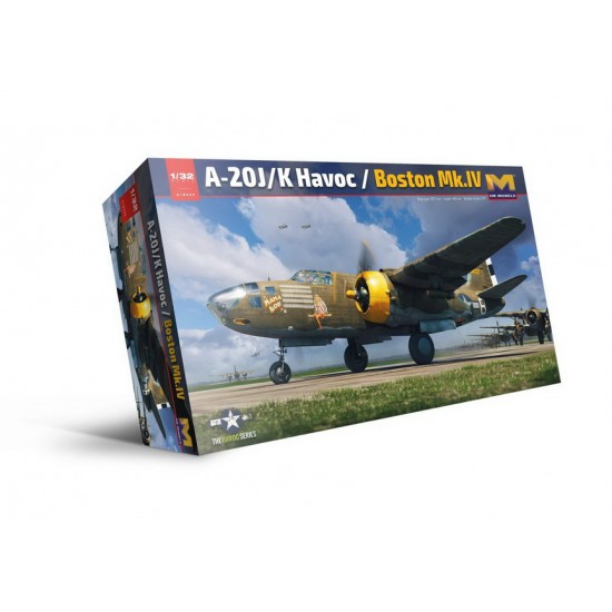 1/32 Douglas A-20J/K Havoc Boston IV with Nose Weight and Metal Landing Gear 1/32 Douglas A-20J/K Havoc Boston IV with Nose Weight and Metal Landing Gear