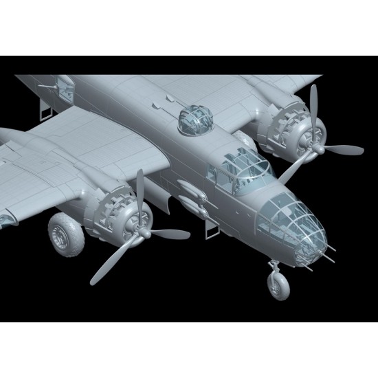 1/48 B-25J Mitchell Glazed Nose Medium Bomber 1/48 B-25J Mitchell Glazed Nose Medium Bomber