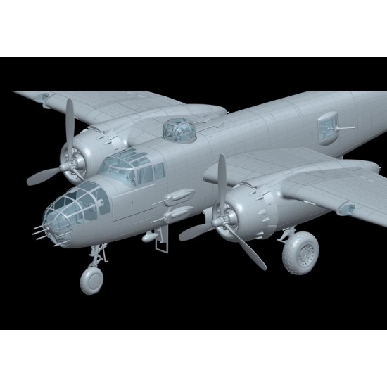 1/48 B-25J Mitchell Glazed Nose Medium Bomber 1/48 B-25J Mitchell Glazed Nose Medium Bomber
