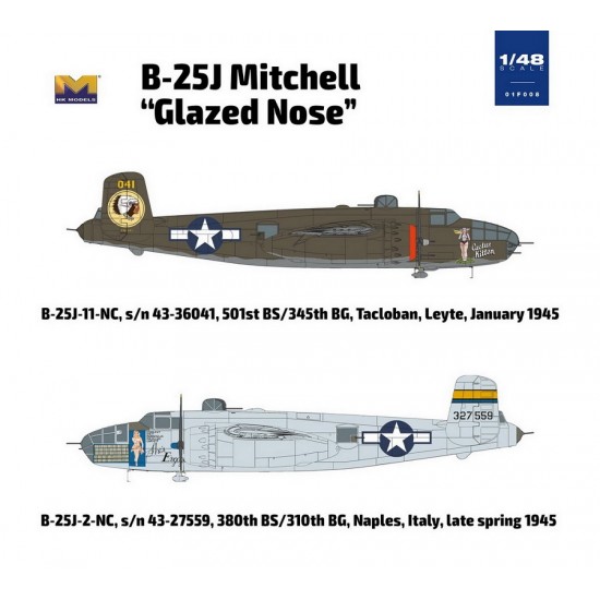 1/48 B-25J Mitchell Glazed Nose Medium Bomber 1/48 B-25J Mitchell Glazed Nose Medium Bomber