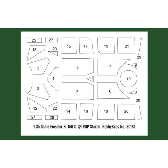 1/35 Fieseler Fi-156 C-3/TROP Storch 1/35 Fieseler Fi-156 C-3/TROP Storch