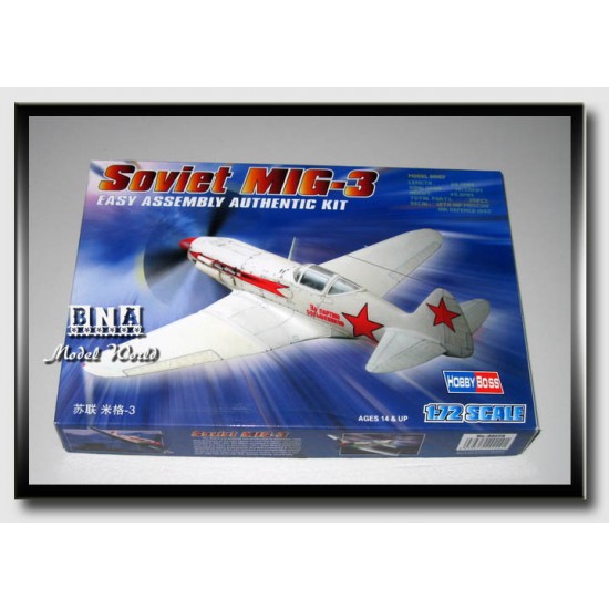 1/72 Soviet Mikoyan-Gurevich MiG-3 1/72 Soviet Mikoyan-Gurevich MiG-3