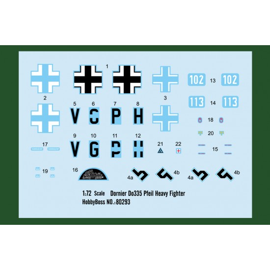 1/72 Dornier Do 335 Pfeil Heavy Fighter 1/72 Dornier Do 335 Pfeil Heavy Fighter