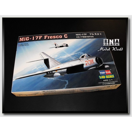 1/48 Mikoyan-Gurevich MiG-17F Fresco C 1/48 Mikoyan-Gurevich MiG-17F Fresco C