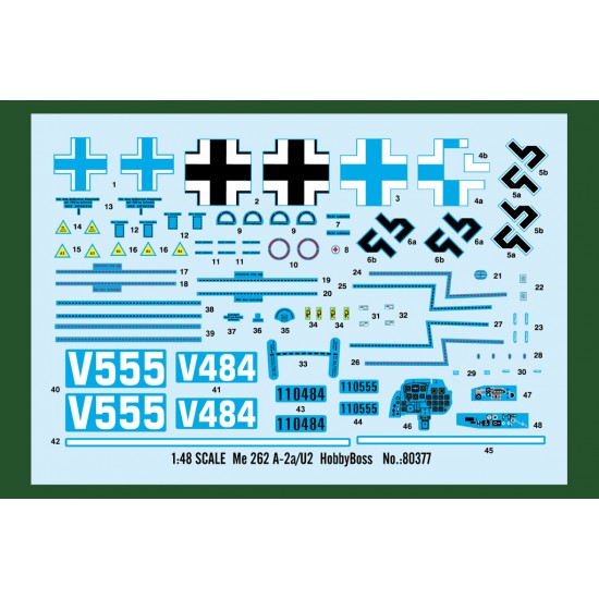 1/48 Messerschmitt Me 262 A-2a/U2 1/48 Messerschmitt Me 262 A-2a/U2