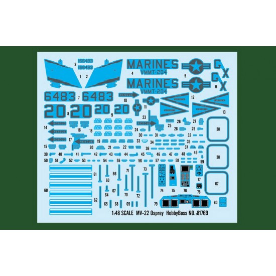 1/48 Bell Boeing MV-22 Osprey 1/48 Bell Boeing MV-22 Osprey