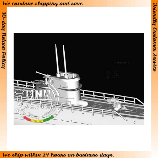 1/350 DKM Navy Type IX-A U-Boat 1/350 DKM Navy Type IX-A U-Boat
