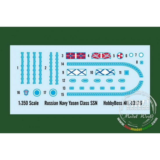 1/350 Russian Navy Yasen Class SSN 1/350 Russian Navy Yasen Class SSN