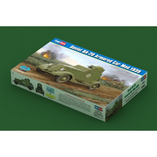 1/35 Soviet BA-20 Armoured Car Mod 1939 1/35 Soviet BA-20 Armoured Car Mod 1939