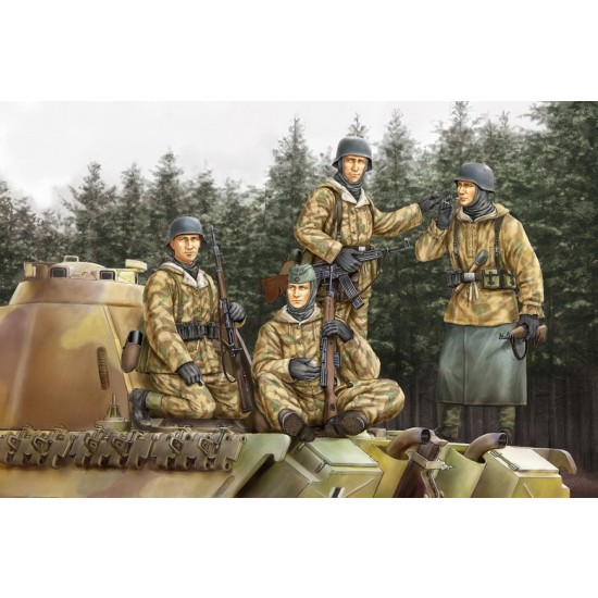 1/35 German Panzer Grenadiers Vol.1 (4 figures) 1/35 German Panzer Grenadiers Vol.1 (4 figures)