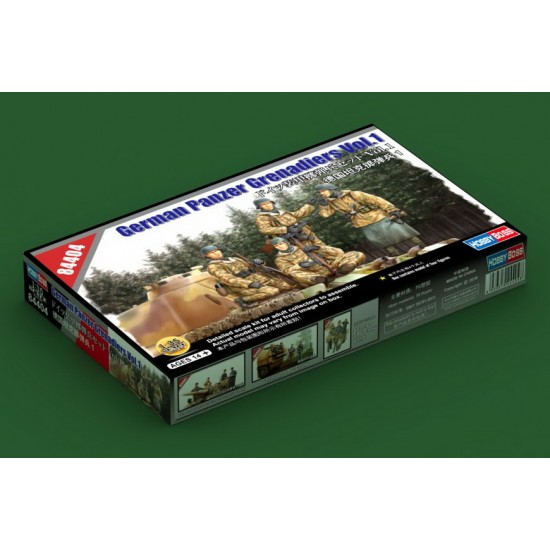 1/35 German Panzer Grenadiers Vol.1 (4 figures) 1/35 German Panzer Grenadiers Vol.1 (4 figures)