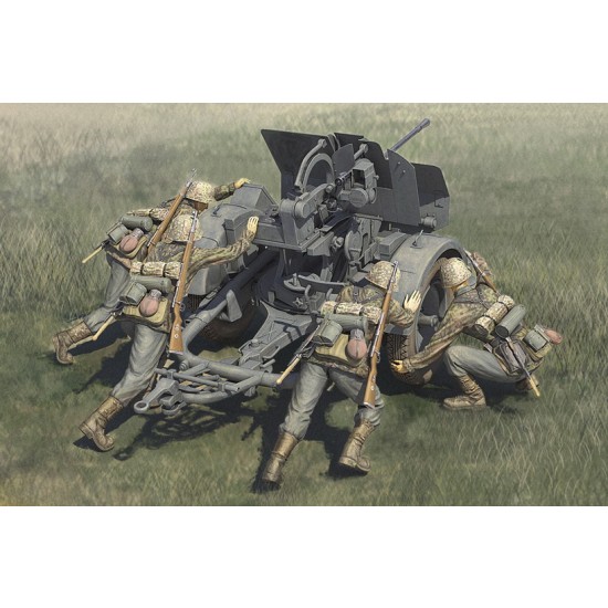 1/35 German 20mm Flak 38 Crews 1/35 German 20mm Flak 38 Crews