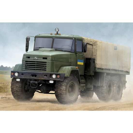 1/35 Ukraine KrAZ-6322 Soldier Cargo Truck 1/35 Ukraine KrAZ-6322 Soldier Cargo Truck