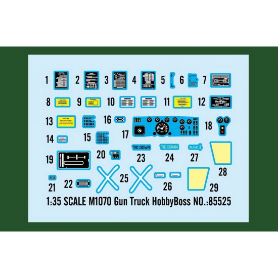 1/35 M1070 Gun Truck 1/35 M1070 Gun Truck