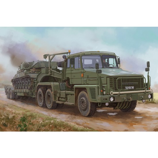1/35 Scammell Commander with 62 tonne Crane Fruehauf Semi-trailer 1/35 Scammell Commander with 62 tonne Crane Fruehauf Semi-trailer