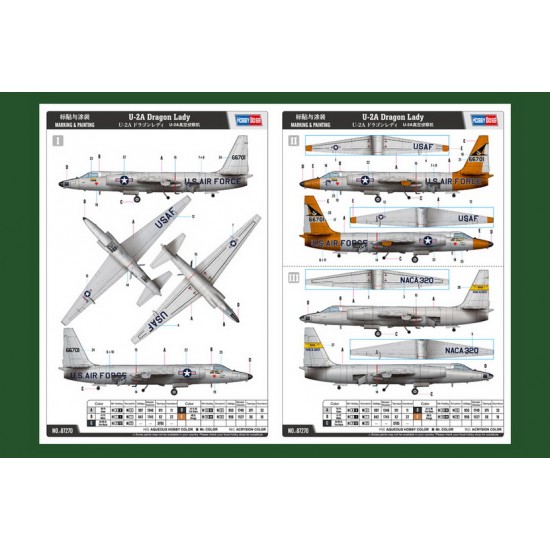1/72 Lockheed U-2A Dragon Lady 1/72 Lockheed U-2A Dragon Lady