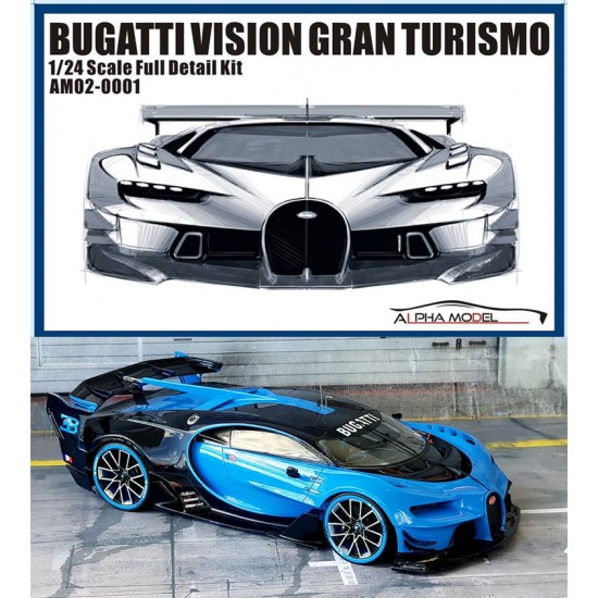 1/24 Bugatti Vision Gran Turismo (resin kit) 1/24 Bugatti Vision Gran Turismo (resin kit)