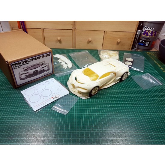 1/24 Bugatti Vision Gran Turismo (resin kit) 1/24 Bugatti Vision Gran Turismo (resin kit)