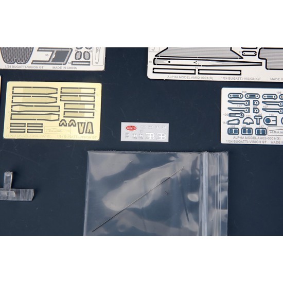 1/24 Bugatti Vision Gran Turismo (resin kit) 1/24 Bugatti Vision Gran Turismo (resin kit)