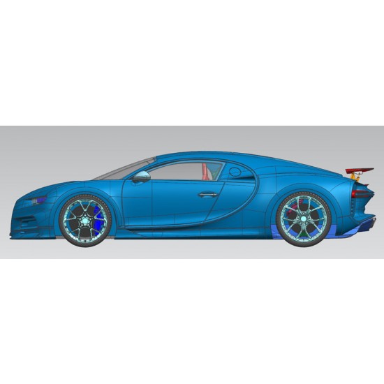 1/24 Bugatti Chiron (resin kit)