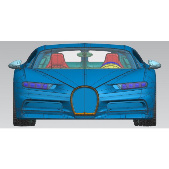 1/24 Bugatti Chiron (resin kit)