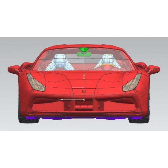 1/24 Ferrari 488 GTB (resin kit) 1/24 Ferrari 488 GTB (resin kit)