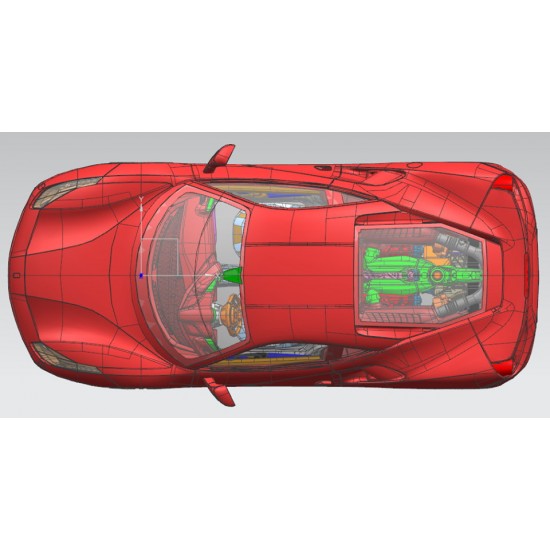1/24 Ferrari 488 GTB (resin kit) 1/24 Ferrari 488 GTB (resin kit)