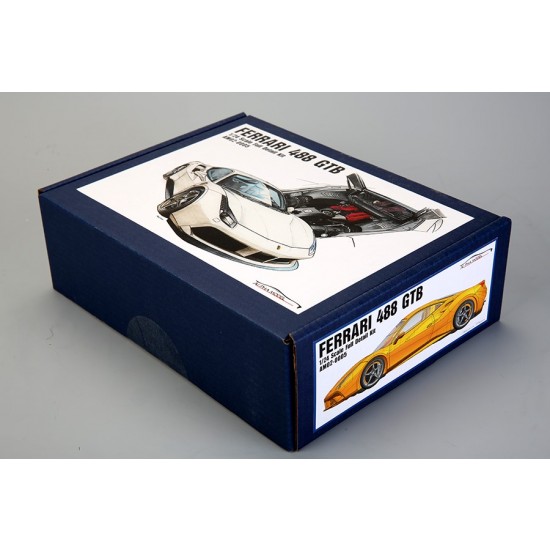 1/24 Ferrari 488 GTB (resin kit) 1/24 Ferrari 488 GTB (resin kit)