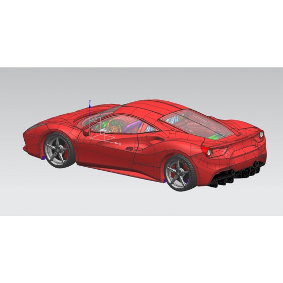 1/24 Ferrari 488 GTB (resin kit) 1/24 Ferrari 488 GTB (resin kit)