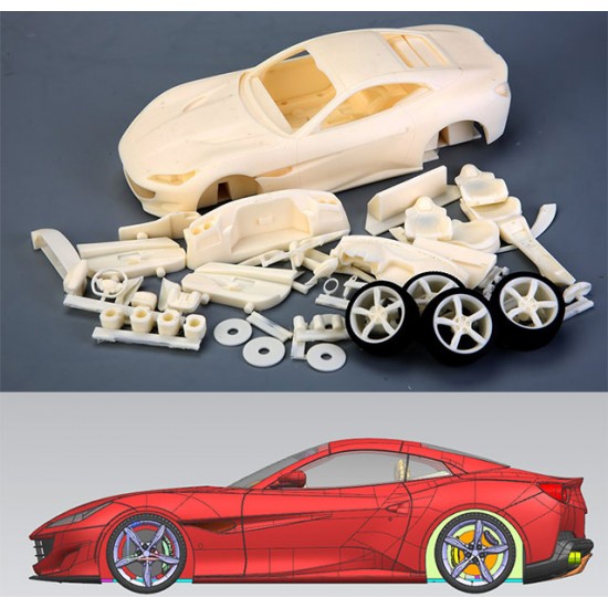 1/24 Ferrari Portofino (resin kit) 1/24 Ferrari Portofino (resin kit)