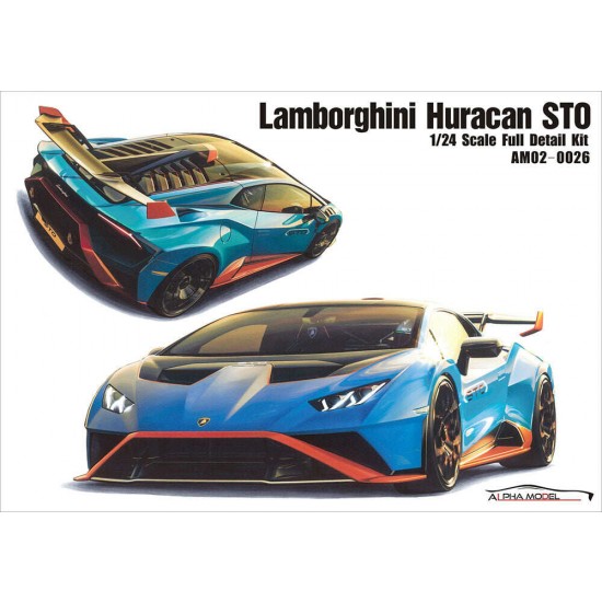 1/24 Lamborghini Huracan STO Full Resin Kit 1/24 Lamborghini Huracan STO Full Resin Kit