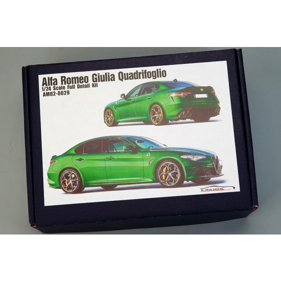 1/24 Alfa Romeo Giulia Quadrifoglio Full Resin Kit 1/24 Alfa Romeo Giulia Quadrifoglio Full Resin Kit