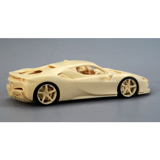 1/24 Ferrari SF90 Sports Car Resin Kit 1/24 Ferrari SF90 Sports Car Resin Kit