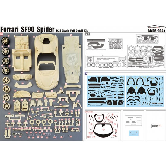 1/24 Ferrari SF90 Spider 1/24 Ferrari SF90 Spider