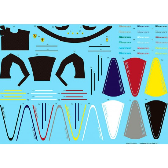 1/24 Ferrari Monza SP2 Resin Kit 1/24 Ferrari Monza SP2 Resin Kit