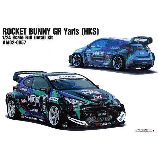 1/24 Rocket Bunny GR Yaris (HKS) 1/24 Rocket Bunny GR Yaris (HKS)