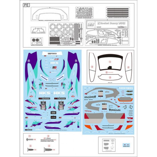 1/24 Rocket Bunny GR Yaris (HKS) 1/24 Rocket Bunny GR Yaris (HKS)