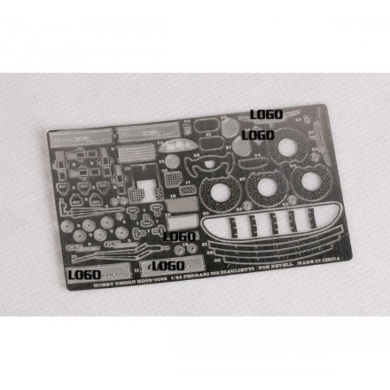 Photoetch for 1/24 Ferrari 612 Scaglietti for Revell Photoetch for 1/24 Ferrari 612 Scaglietti for Revell