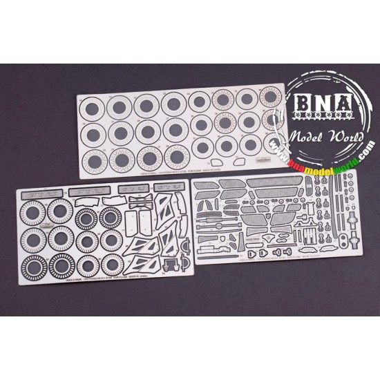 Detail-up parts for 1/24 Porsche 911 GT3R for Fujimi kit Detail-up parts for 1/24 Porsche 911 GT3R for Fujimi kit