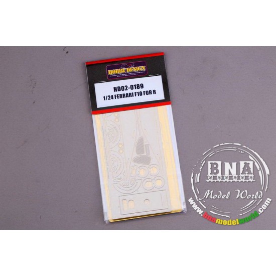 1/24 Ferrari F10 Detail-up Set for Revell kit 1/24 Ferrari F10 Detail-up Set for Revell kit
