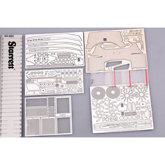 1/12 Ferrari ENZO Photo-Etched set w/Metal Parts for Tamiya kit 1/12 Ferrari ENZO Photo-Etched set w/Metal Parts for Tamiya kit