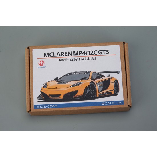 1/24 McLaren MP4-12C GT3 Detail-Up set for Fujimi kit 1/24 McLaren MP4-12C GT3 Detail-Up set for Fujimi kit