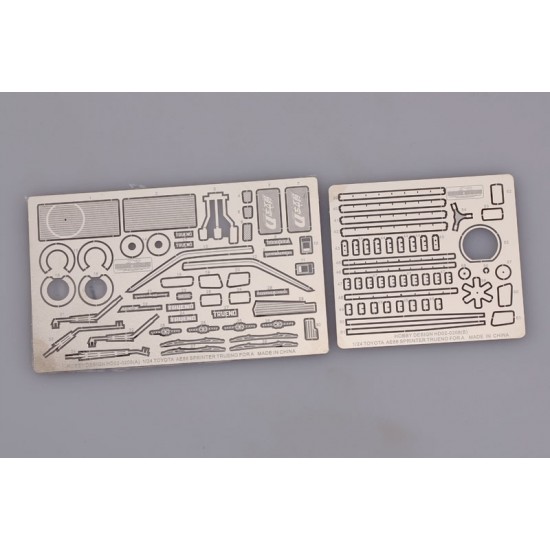 1/24 Toyota AE86 Sprinter Trueno Photo-Etched set for Aoshima kit 1/24 Toyota AE86 Sprinter Trueno Photo-Etched set for Aoshima kit