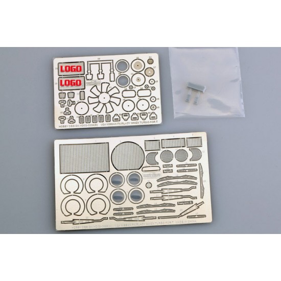 1/24 Nissan Fairlady 300ZX Turbo Detail-up set for Tamiya 24087 kit (PE+Resin parts) 1/24 Nissan Fairlady 300ZX Turbo Detail-up set for Tamiya 24087 kit (PE+Resin parts)