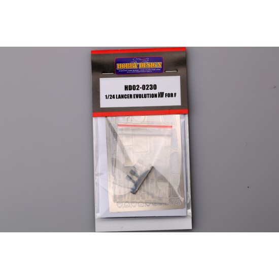 1/24 Mitsubishi Lancer Evolution VIII Detail-up set for Fujimi kit (PE+Resin parts) 1/24 Mitsubishi Lancer Evolution VIII Detail-up set for Fujimi kit (PE+Resin parts)