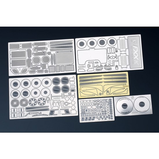 1/24 Ferrari FXX-K Detail-up Set for Tamiya kit #24343 (Resin+PE) 1/24 Ferrari FXX-K Detail-up Set for Tamiya kit #24343 (Resin+PE)