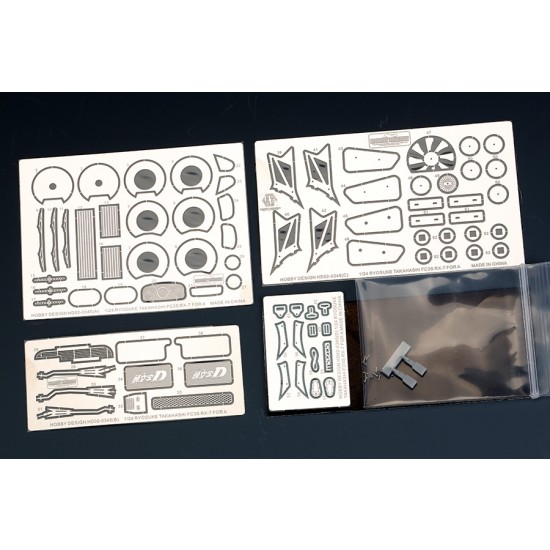 1/24 Ryosuke Takahashi FC3S RX-7 Detail-up Set for Aoshima #011560 (Resin+PE) 1/24 Ryosuke Takahashi FC3S RX-7 Detail-up Set for Aoshima #011560 (Resin+PE)